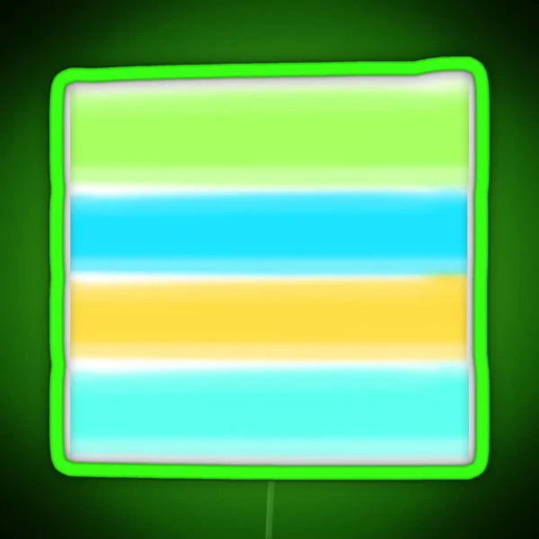 Fluorescent Stripes RGB Neon Sign