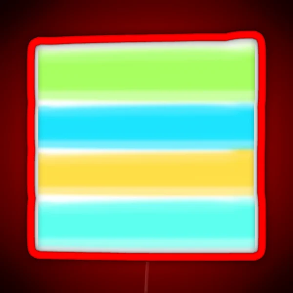 Fluorescent Stripes RGB Neon Sign