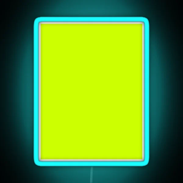 Fluorescent Yellow RGB Neon Sign