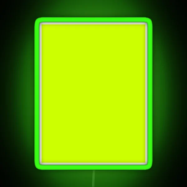Fluorescent Yellow RGB Neon Sign
