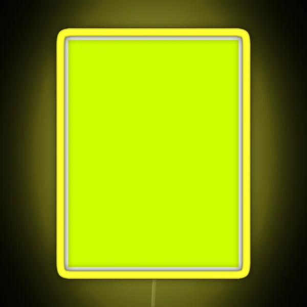 Fluorescent Yellow RGB Neon Sign