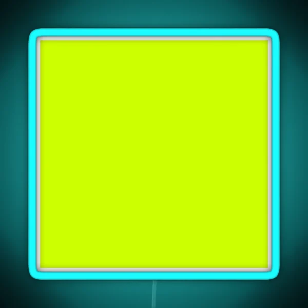 Fluorescent Yellow RGB Neon Sign