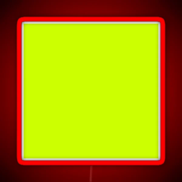 Fluorescent Yellow RGB Neon Sign