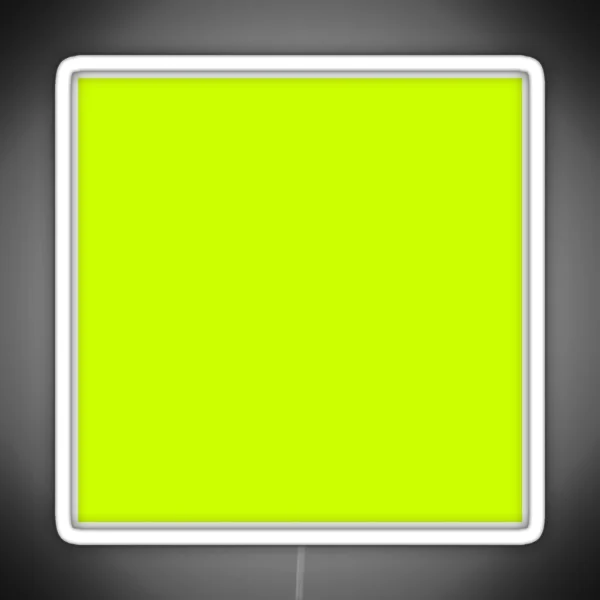 Fluorescent Yellow RGB Neon Sign