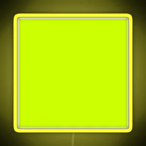 Fluorescent Yellow RGB Neon Sign