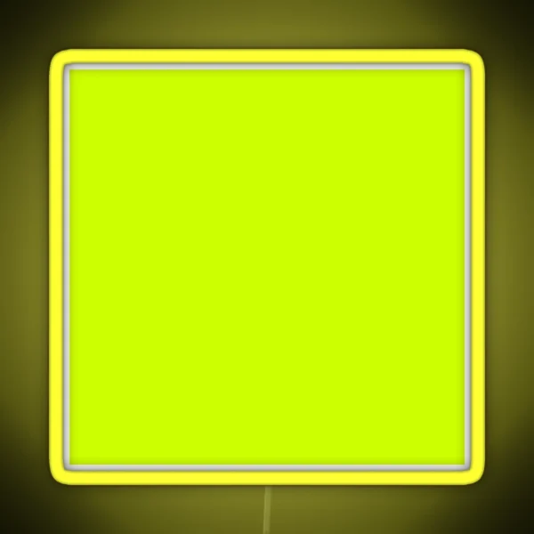Fluorescent Yellow RGB Neon Sign