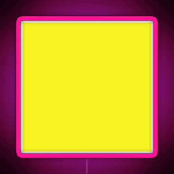 Fluorescent Yellow RGB Neon Sign