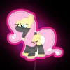 Fluttershy Ninja RGB Neon Sign - Image 6