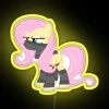 Fluttershy Ninja RGB Neon Sign - Image 5