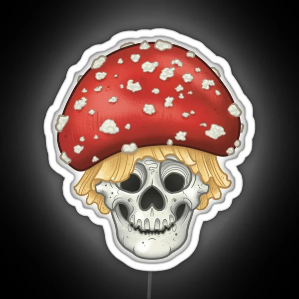 Fly Agaric Deadly Bonnet RGB Neon Sign