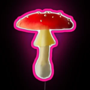 Fly Agaric Mushroom RGB Neon Sign