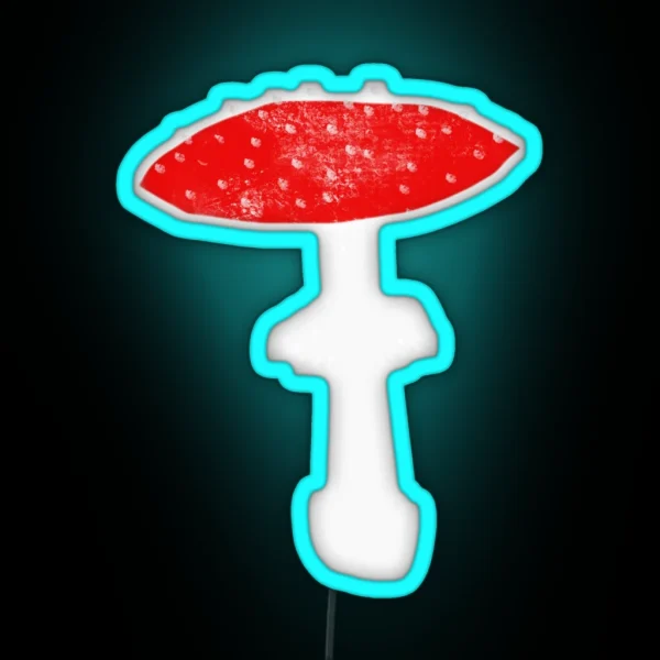 Fly Agaric RGB Neon Sign