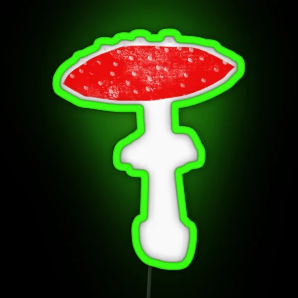 Fly Agaric RGB Neon Sign