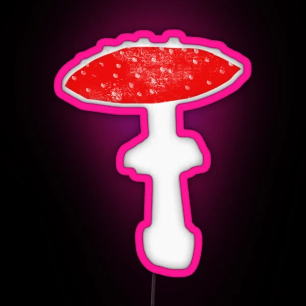 Fly Agaric RGB Neon Sign