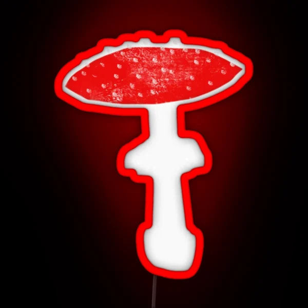 Fly Agaric RGB Neon Sign