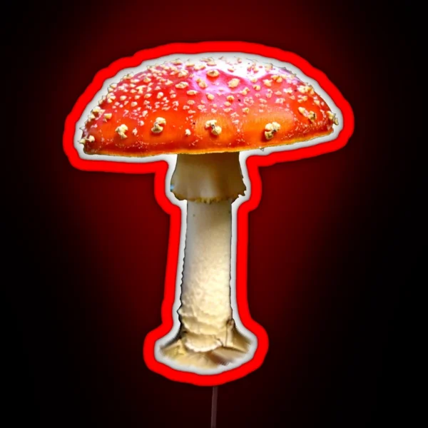 Fly Agaric RGB Neon Sign