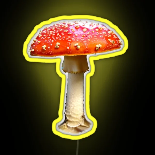 Fly Agaric RGB Neon Sign