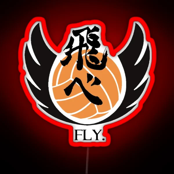 FLY HIGH RGB Neon Sign