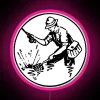 Flyfisherman Netting A Trout RGB Neon Sign - Image 6