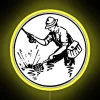Flyfisherman Netting A Trout RGB Neon Sign - Image 5