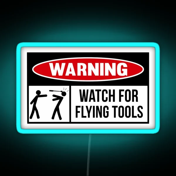 Flying Tools RGB Neon Sign