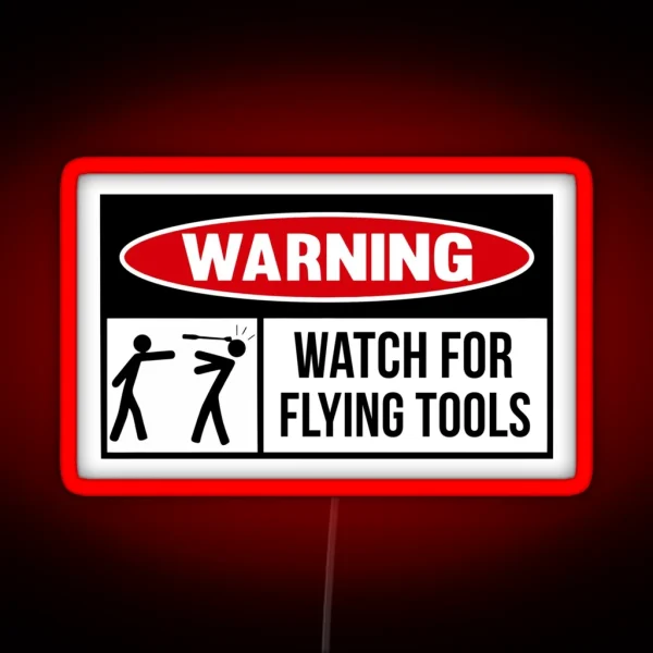 Flying Tools RGB Neon Sign