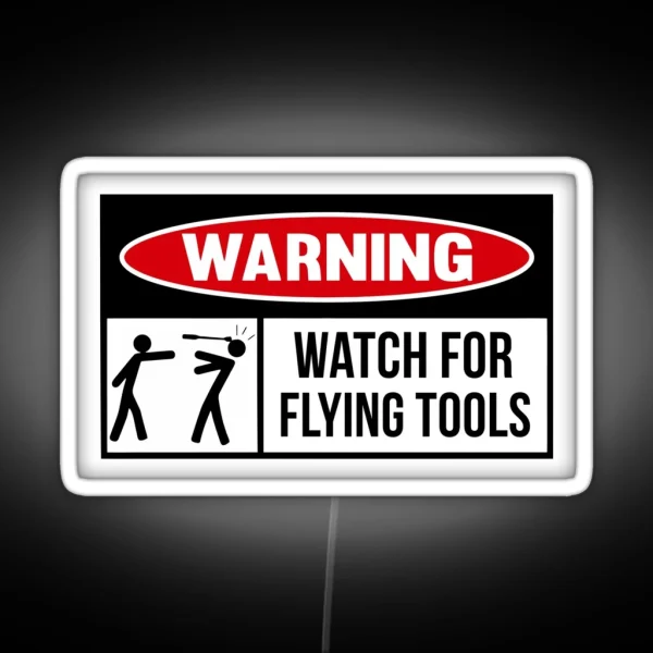 Flying Tools RGB Neon Sign