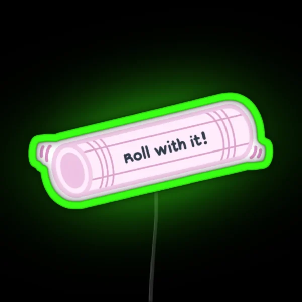 Foam Roller RGB Neon Sign