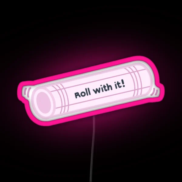 Foam Roller RGB Neon Sign