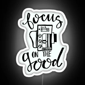 Focus On The Good Preston RGB Neon Sign