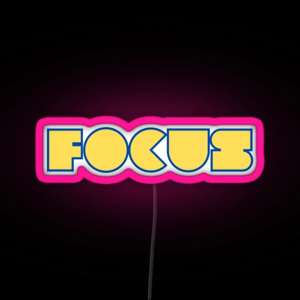 Focus RGB Neon Sign