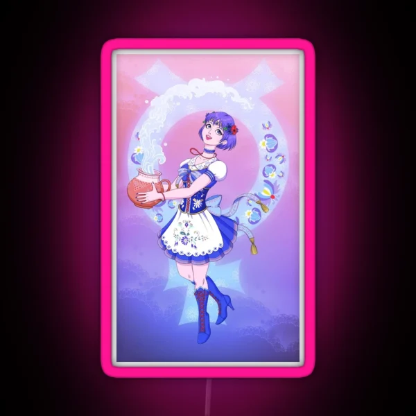 Folk Sailor Mercury RGB Neon Sign