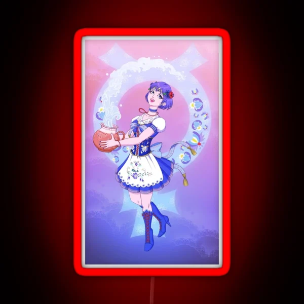 Folk Sailor Mercury RGB Neon Sign