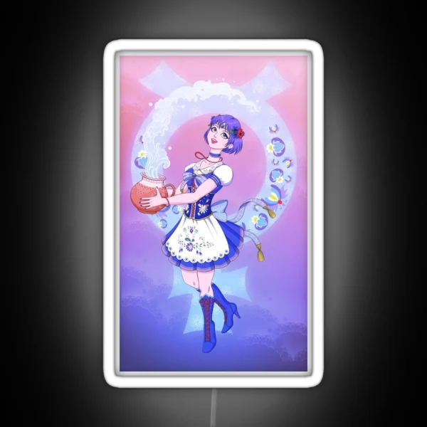 Folk Sailor Mercury RGB Neon Sign