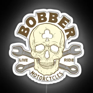 For A Bobber Rider With Superior Performance RGB Neon Sign