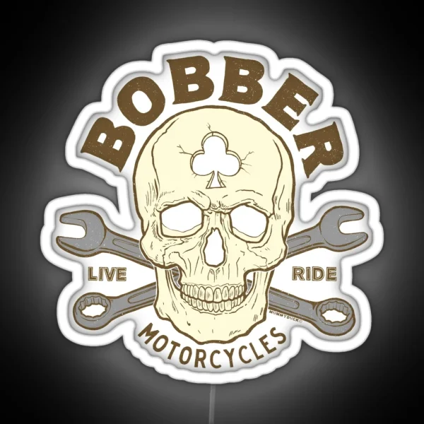 For A Bobber Rider With Superior Performance RGB Neon Sign