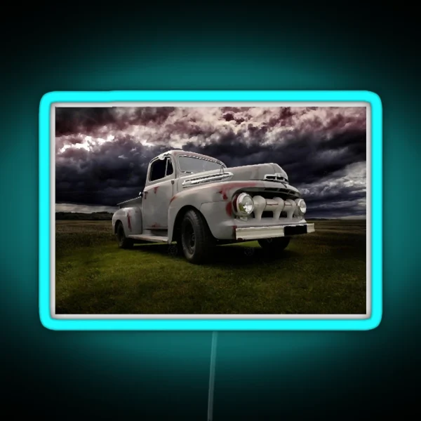 Ford F 1 Pickup Limited Edition Perfect Gift RGB Neon Sign
