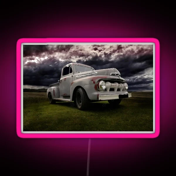 Ford F 1 Pickup Limited Edition Perfect Gift RGB Neon Sign