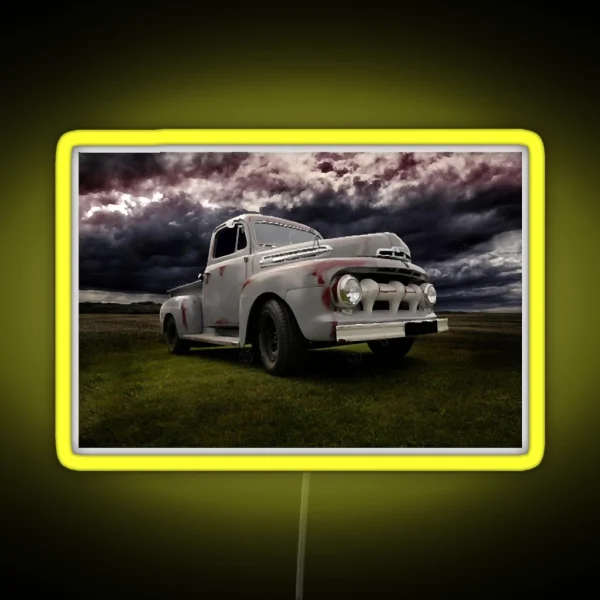 Ford F 1 Pickup Limited Edition Perfect Gift RGB Neon Sign