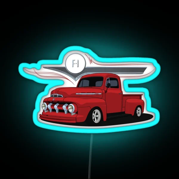 Ford F 1 RGB Neon Sign