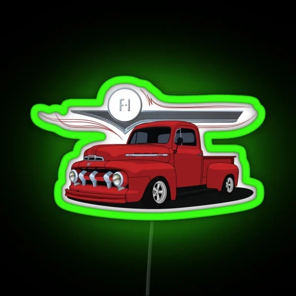 Ford F 1 RGB Neon Sign