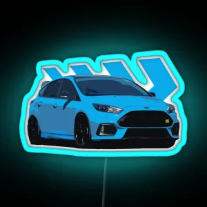 Ford Focus RS RGB Neon Sign