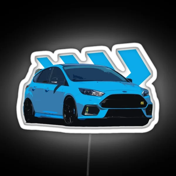 Ford Focus RS RGB Neon Sign