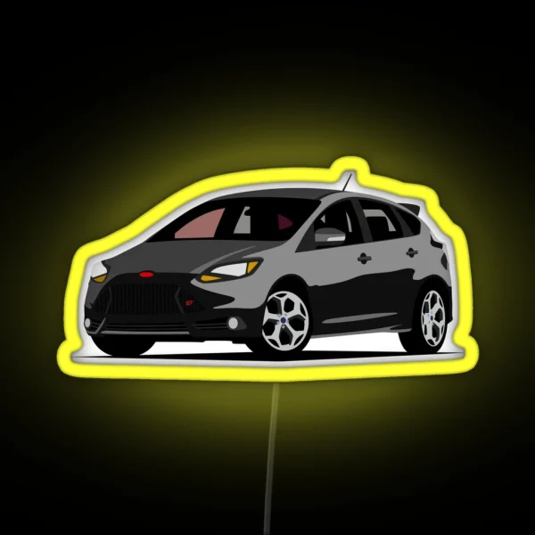 Ford Focus ST RGB Neon Sign