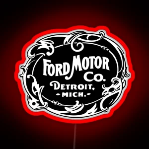 Ford Motor Co RGB Neon Sign