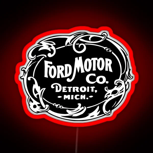 Ford Motor Co RGB Neon Sign