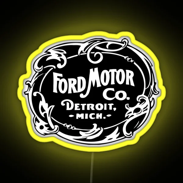 Ford Motor Co RGB Neon Sign