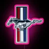 Ford Mustang Logo RGB Neon Sign - Image 6