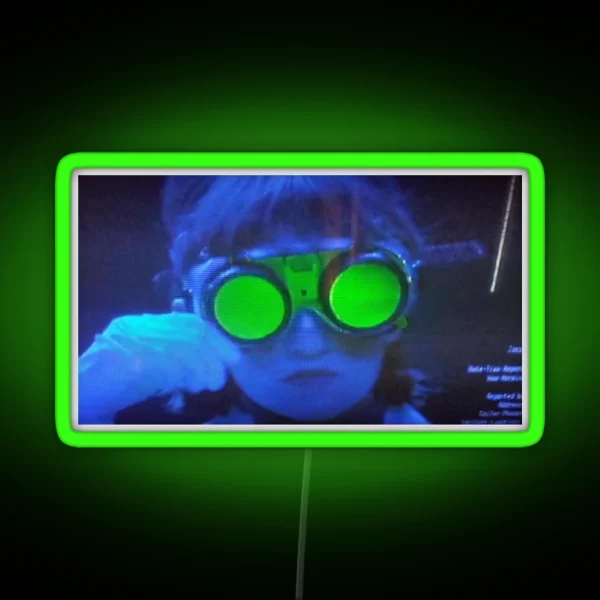 Forensic Files Gogges RGB Neon Sign