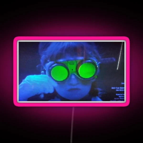 Forensic Files Gogges RGB Neon Sign